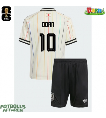 Japan Ritsu Doan #10 Bortaställ Barn VM 2026 Kortärmad (+ Korta byxor)